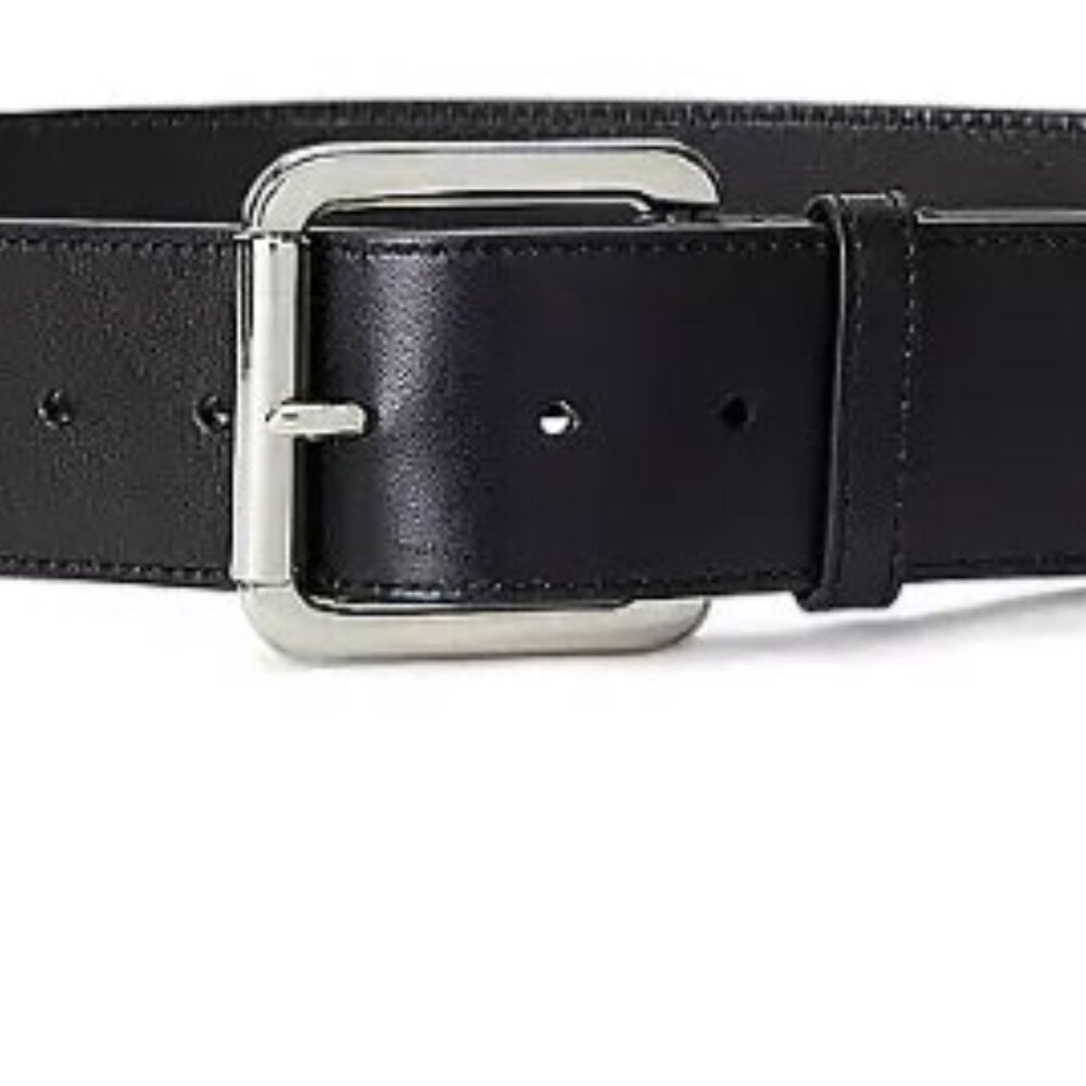 Lauren Ralph Lauren 2" Wide Leather Belt - Picture 3 of 4
